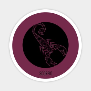 Scorpio - Geometric Astrology Magnet